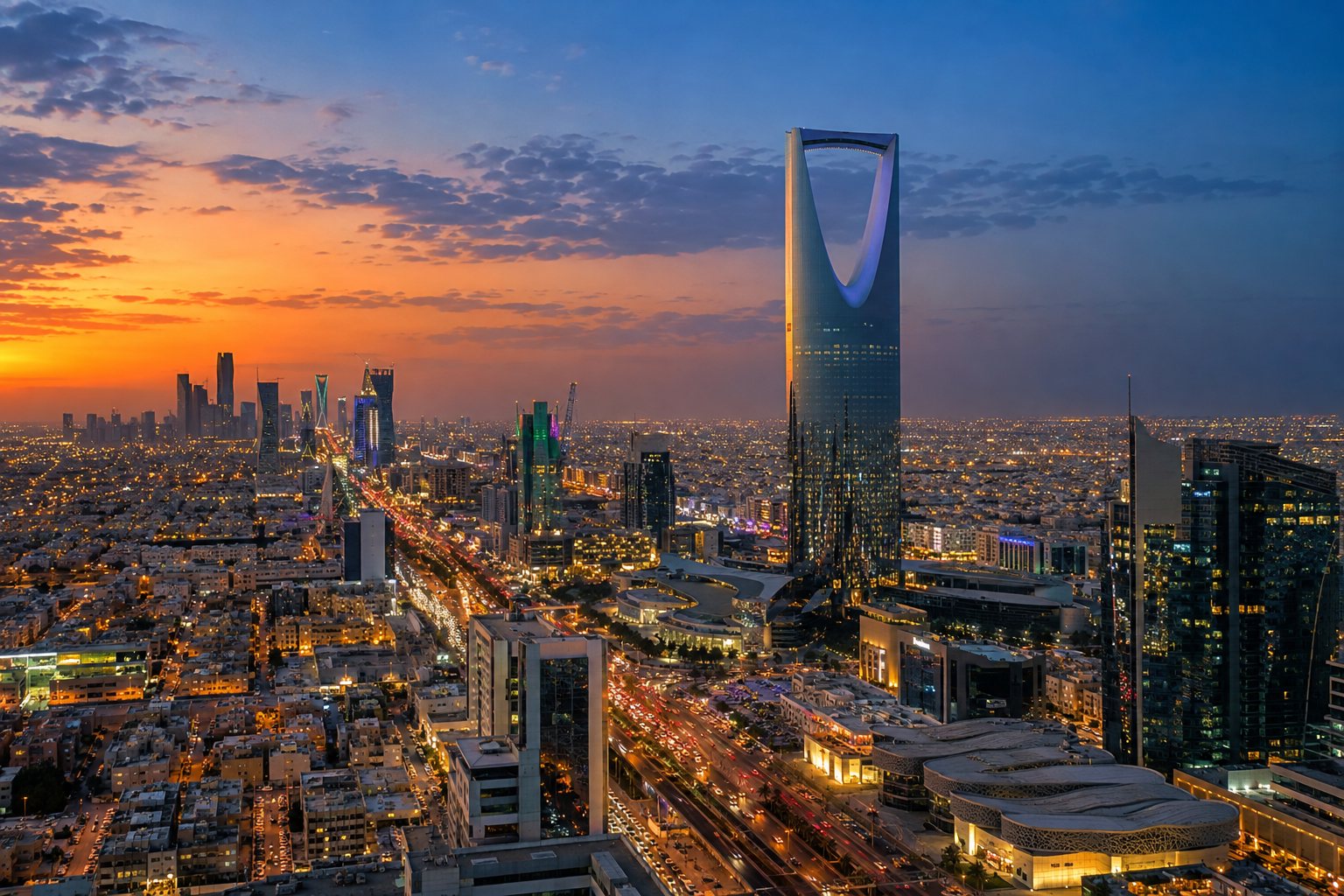 サウジアラビアの都市風景